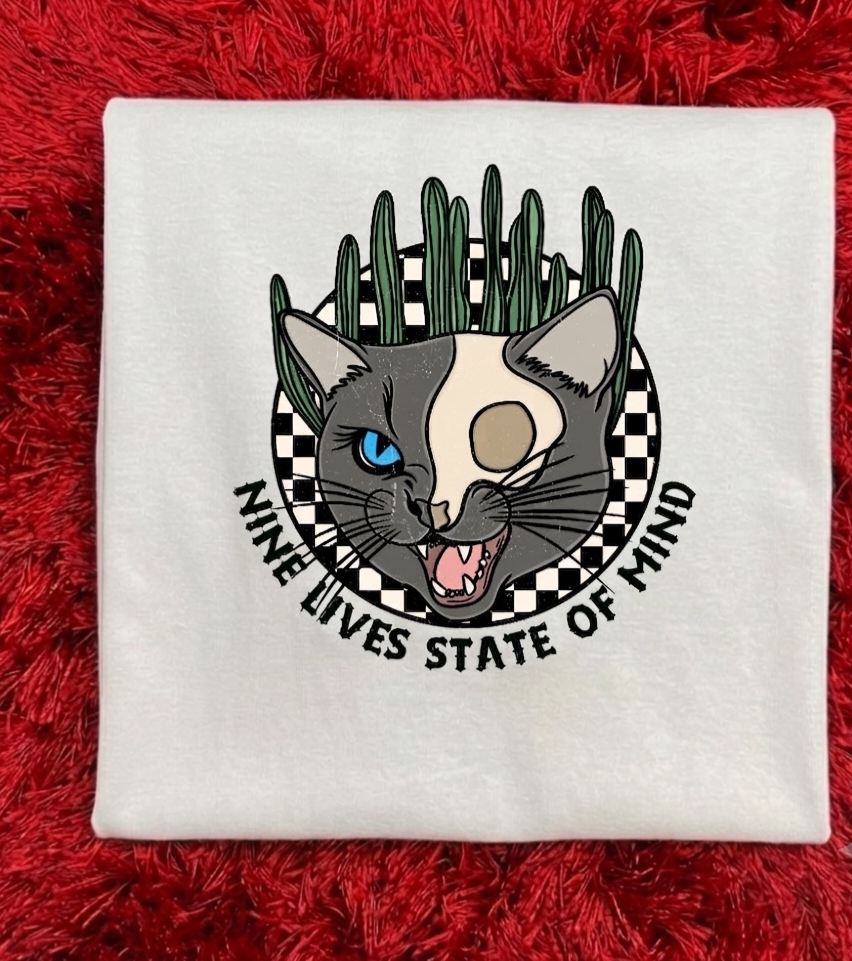 Nine Lives State of Mind Tee