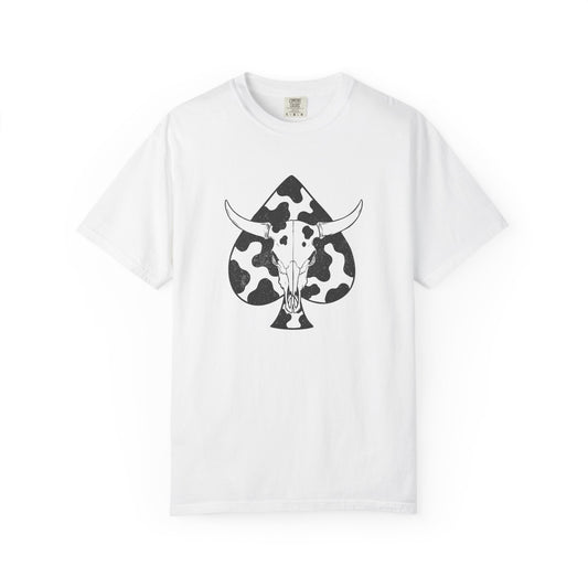 Cow Skull Spade T-Shirt